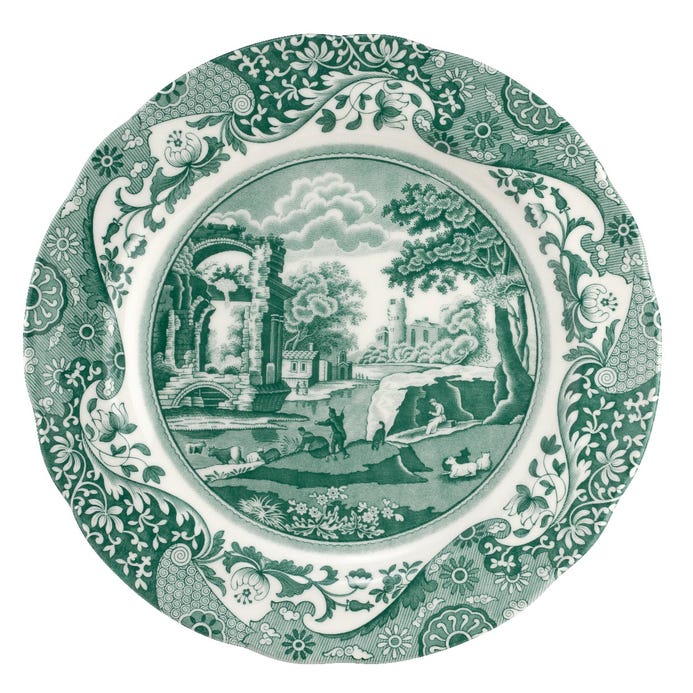 Spode Green Italian