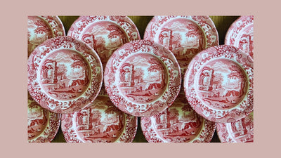 Spode Cranberry Italian