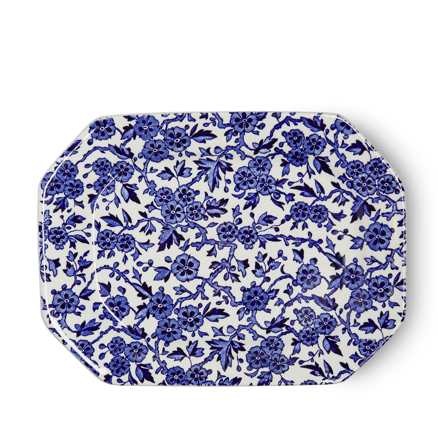 Burleigh Blue Arden Rectangular Platter 25cm/10"