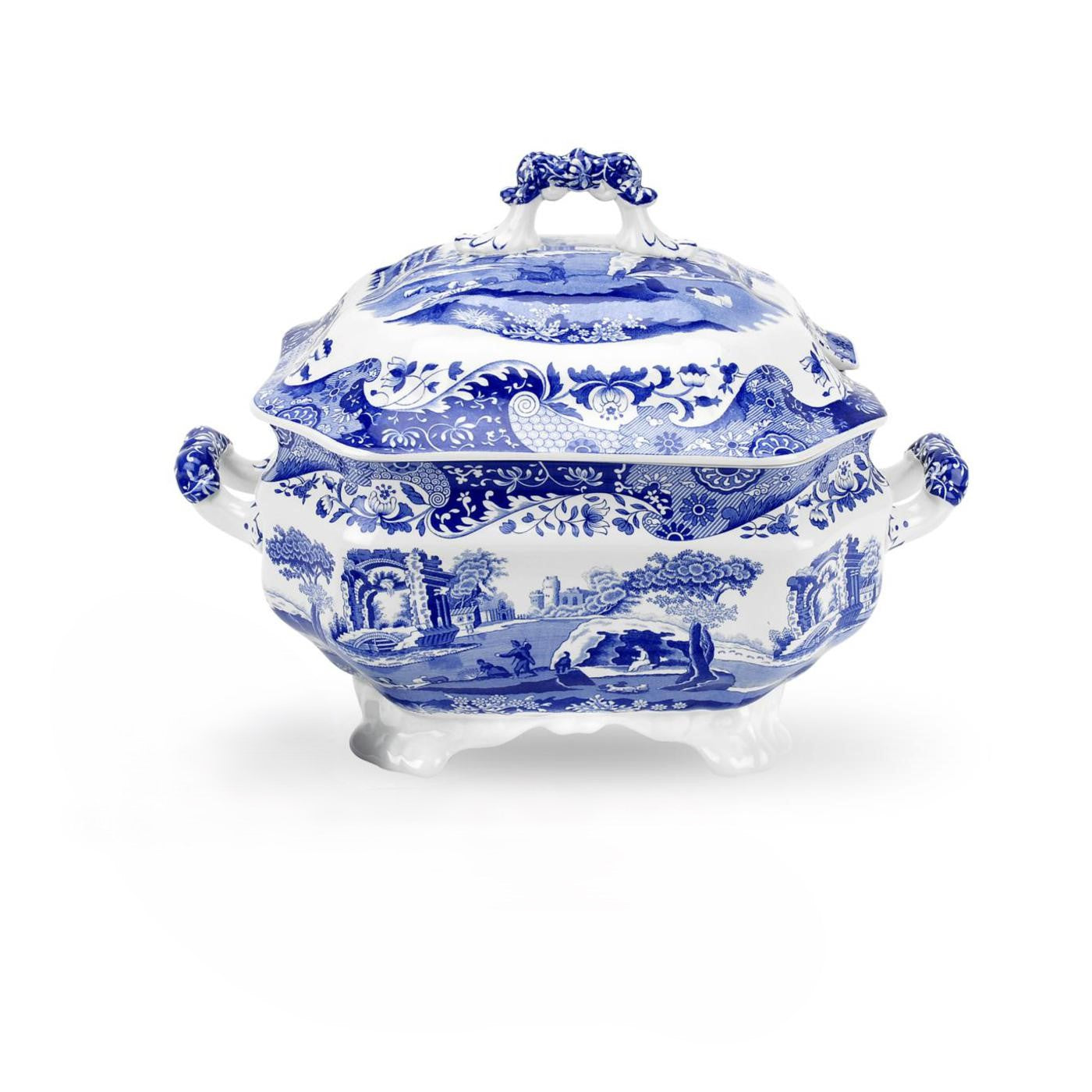 Spode Blue Italian Soup Tureen