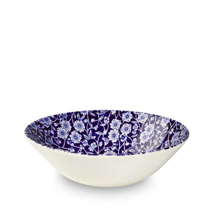 Blue Calico Cereal Bowl 16cm x4