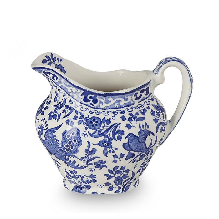 Blue Regal Peacock Cream Jug 255ml/1/2pt