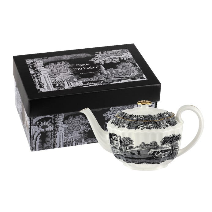 Spode 1770 Italian Tea for One, Black