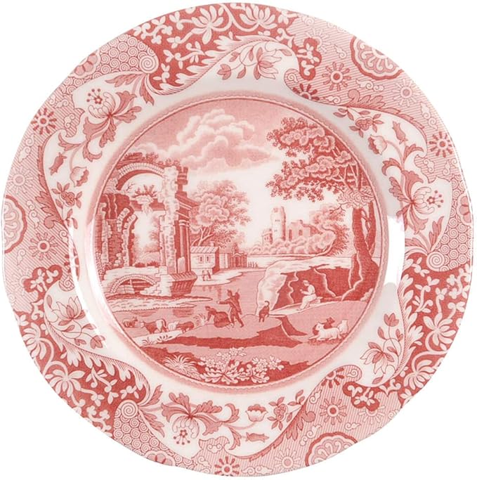 Spode Cranberry Italian plate/ 15cm