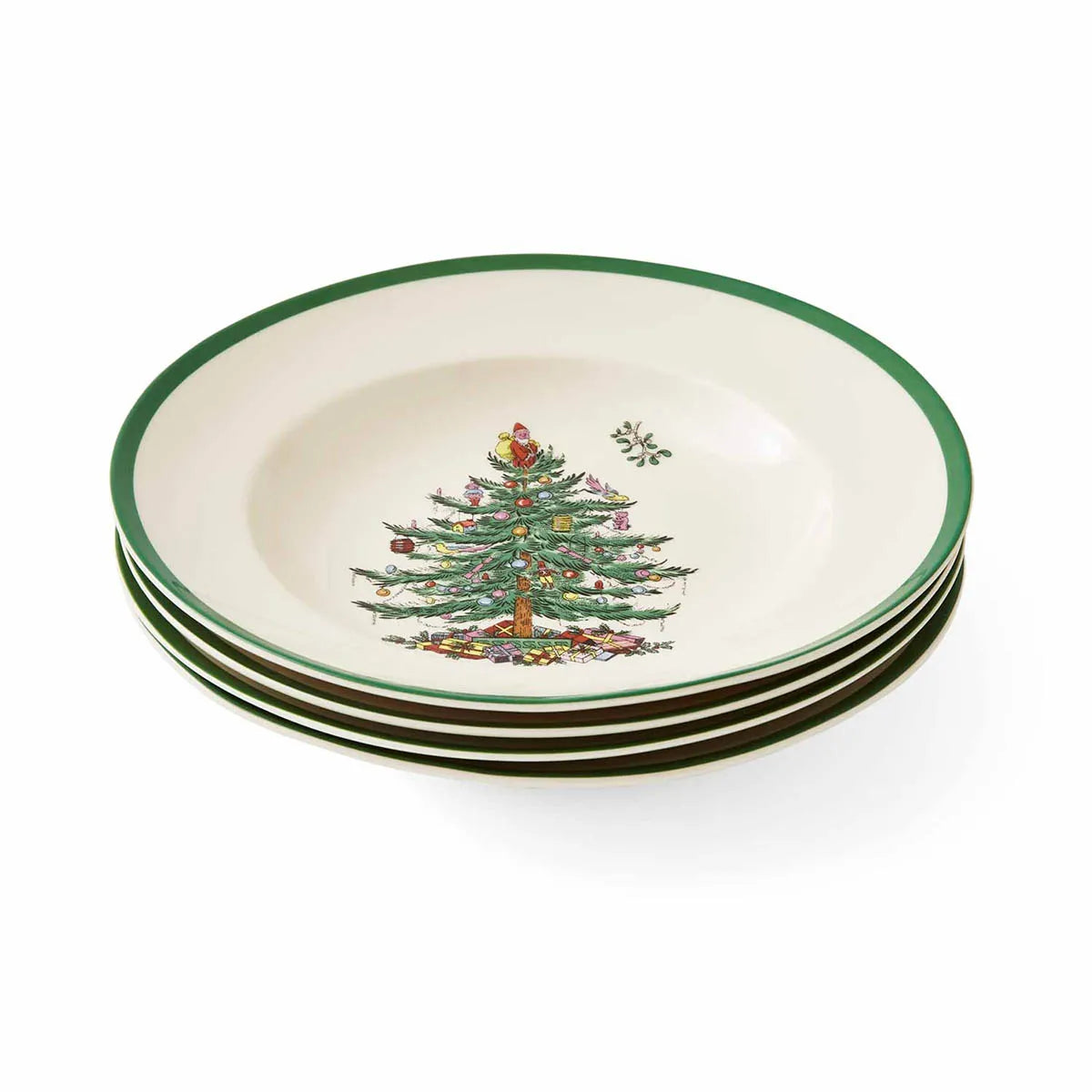 Christmas Tree Soup Plate 23cm