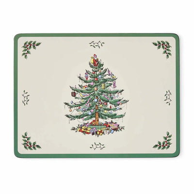 Christmas Tree Set of 6 Placemats