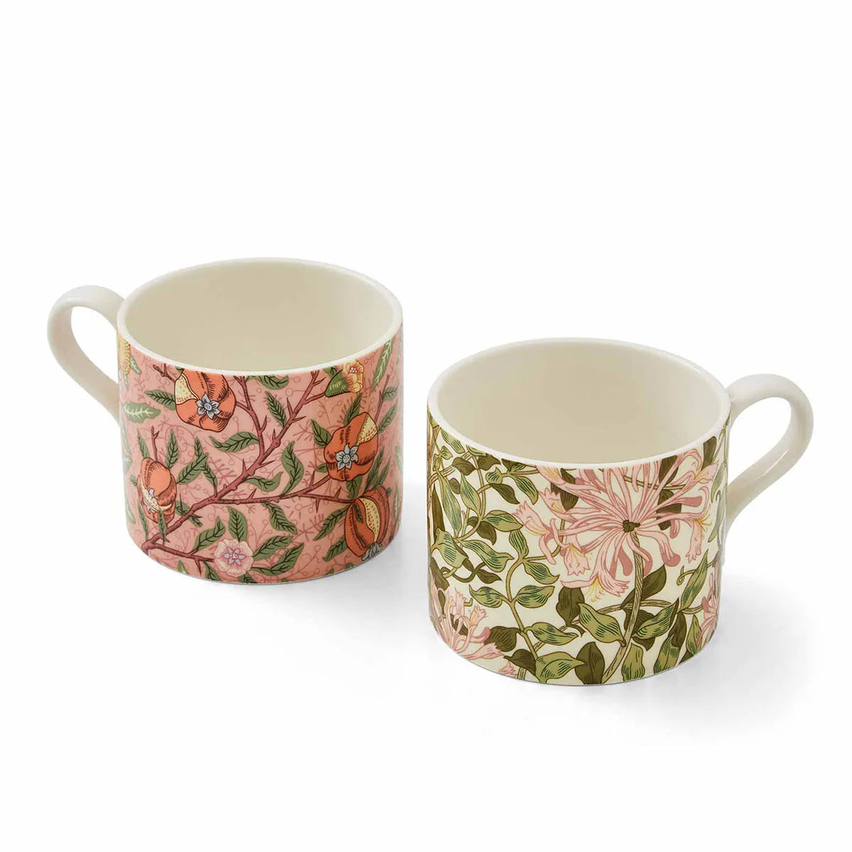 Morris & Co. Fruit & Honeysuckle Mugs