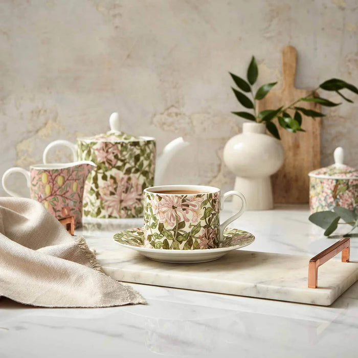 Morris & Co. Honeysuckle Teacup & Saucer