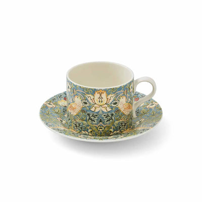 Morris & Co. Strawberry Thief Teacup & Saucer