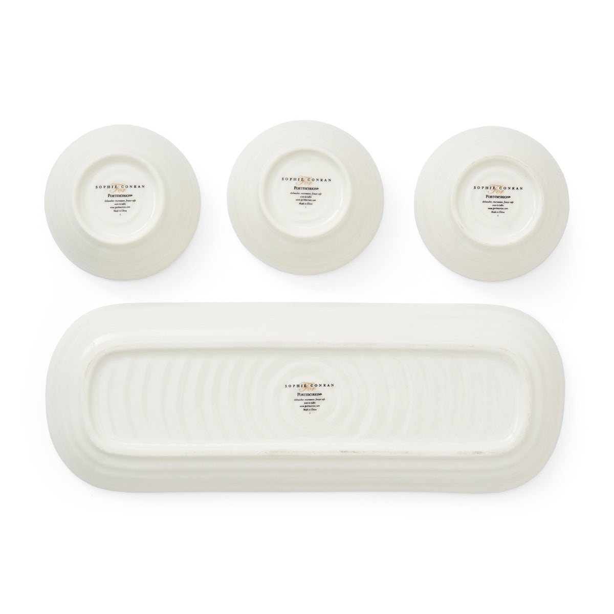 Sophie Conran Lavandula 3 Bowl & Tray Set