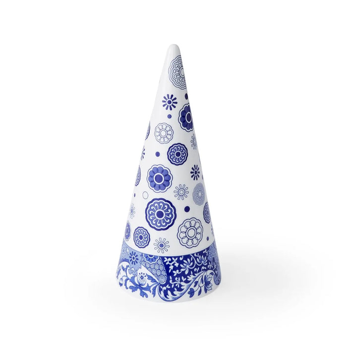 Blue Italian Medium Decorative Cone