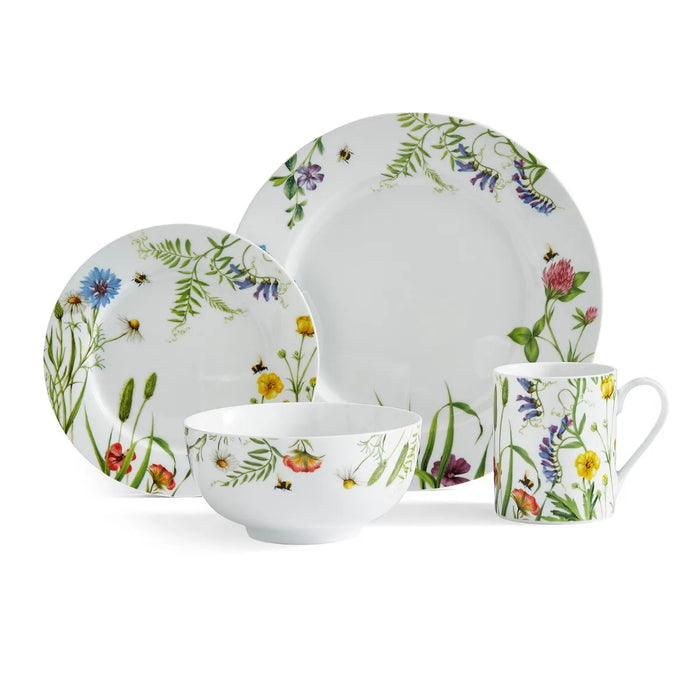 Portmeirion Home 16 Piece Set, Bumble Bee