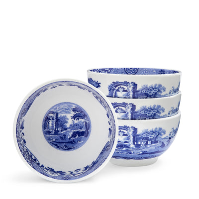 Spode Blue Italian Dip Bowls 10cm - Set of 4