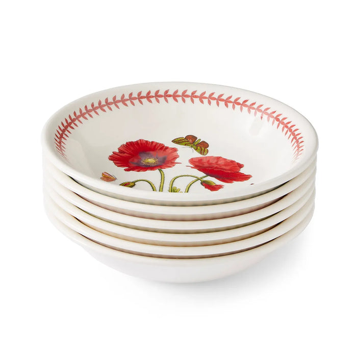 Botanic Garden Meadow Set of 6 Pasta Bowls, Assorted