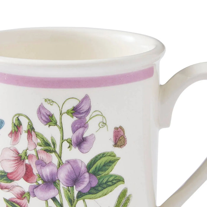 Botanic Garden Meadow Breakfast Mug, Sweet Pea