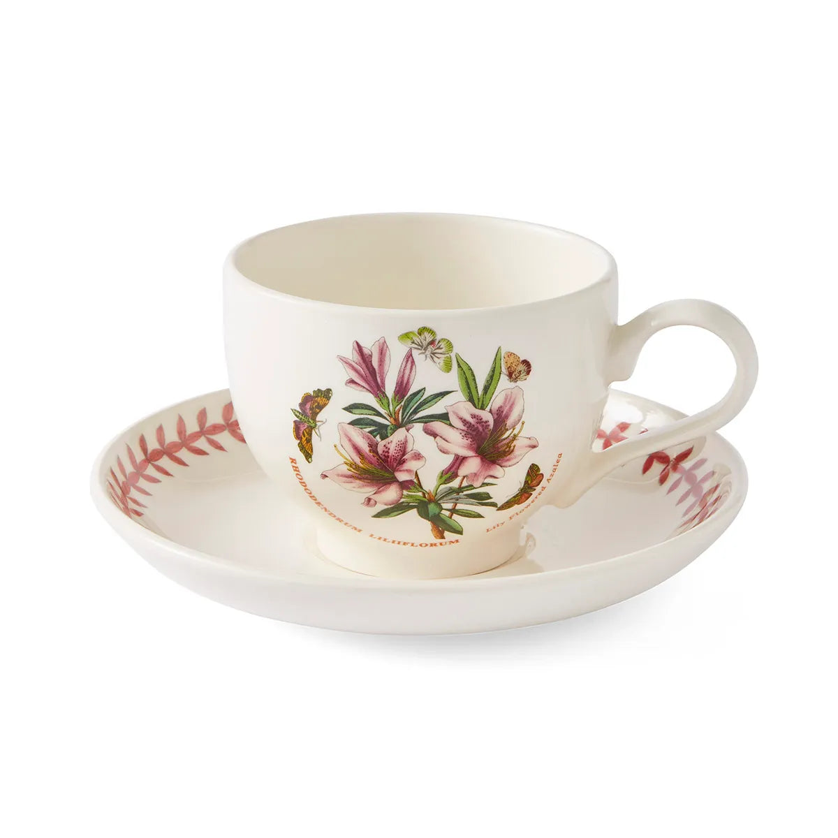 Botanic Garden Meadow Breakfast Teacup & Saucer, Azalea