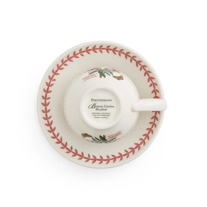 Botanic Garden Meadow Teacup & Saucer, Azalea