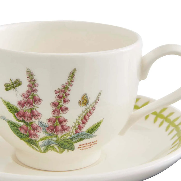 Botanic Garden Meadow Teacup & Saucer, Foxglove