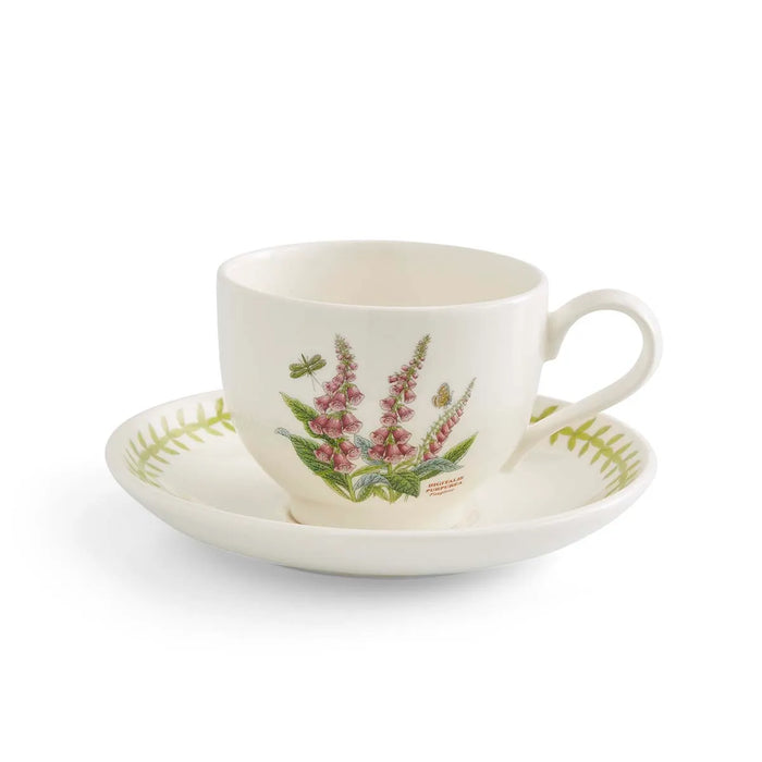 Botanic Garden Meadow Teacup & Saucer, Foxglove