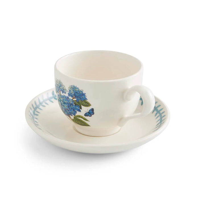 Botanic Garden Meadow Teacup & Saucer, Hydrangea