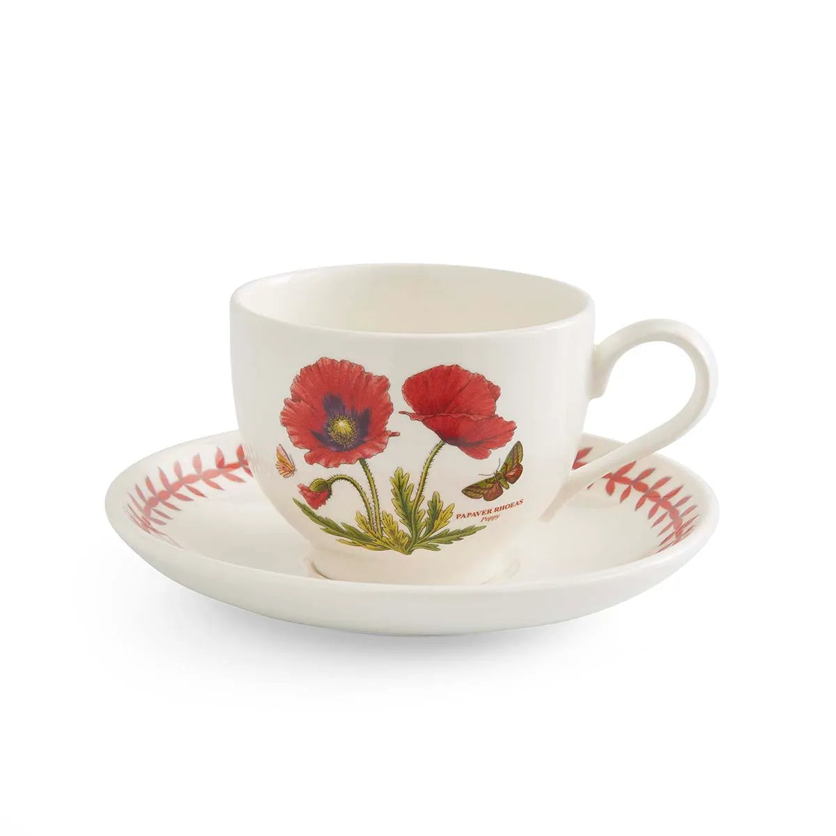 Botanic Garden Meadow Set of 6 Teacups & Saucers, Assorted