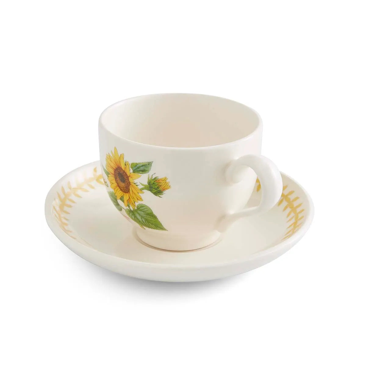 Botanic Garden Meadow Teacup & Saucer, Sunflower