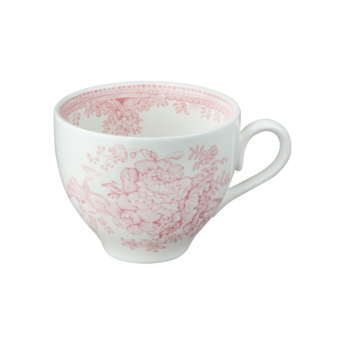 Burleigh Pink Asiatic Pheasants Tea Cup 187ml