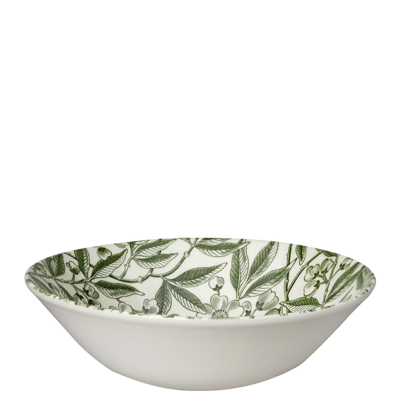 Green Prunus Cereal Bowl 16cm/6.25"