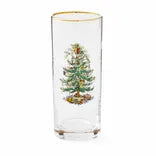 Christmas Tree Set of 4 Highball Glasses