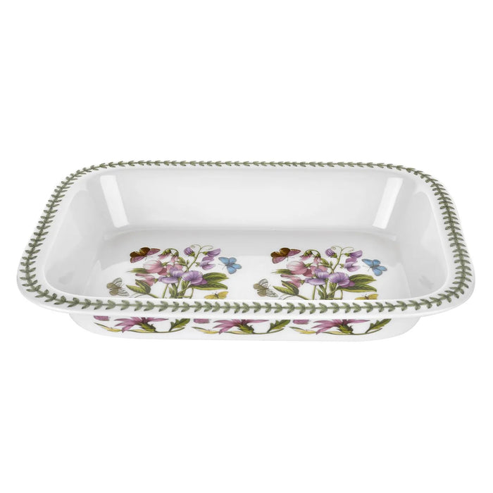 Portmeirion Botanic Garden Medium Roasting Dish Sweet Pea