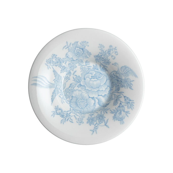 Blue Asiatic Pheasants Espresso Saucer