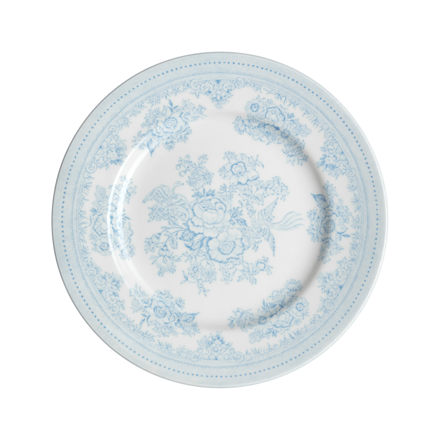 Burleigh Blue Asiatic Pheasants Plate 17.5cm