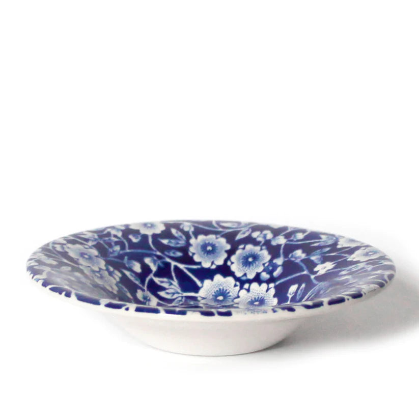 Burleigh Blue Calico Espresso Saucer