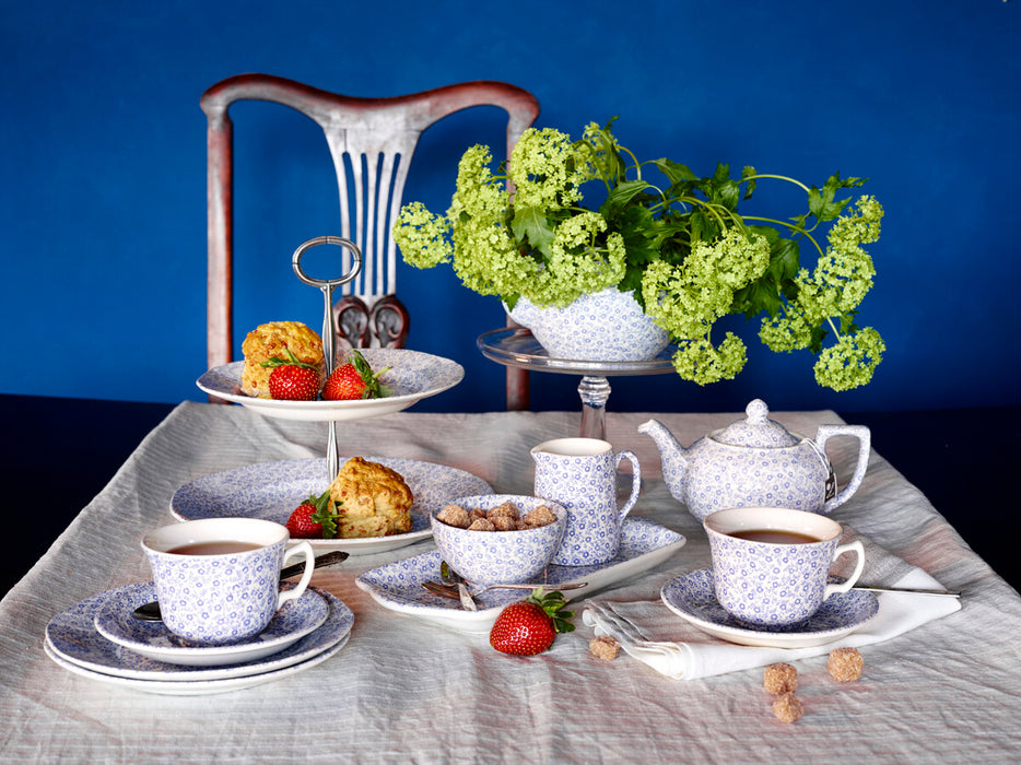 Pale Blue Felicity Sugar Bowl Small 9.5cm/4