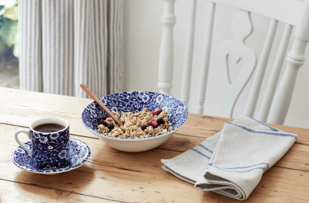 Blue Calico Espresso Saucer