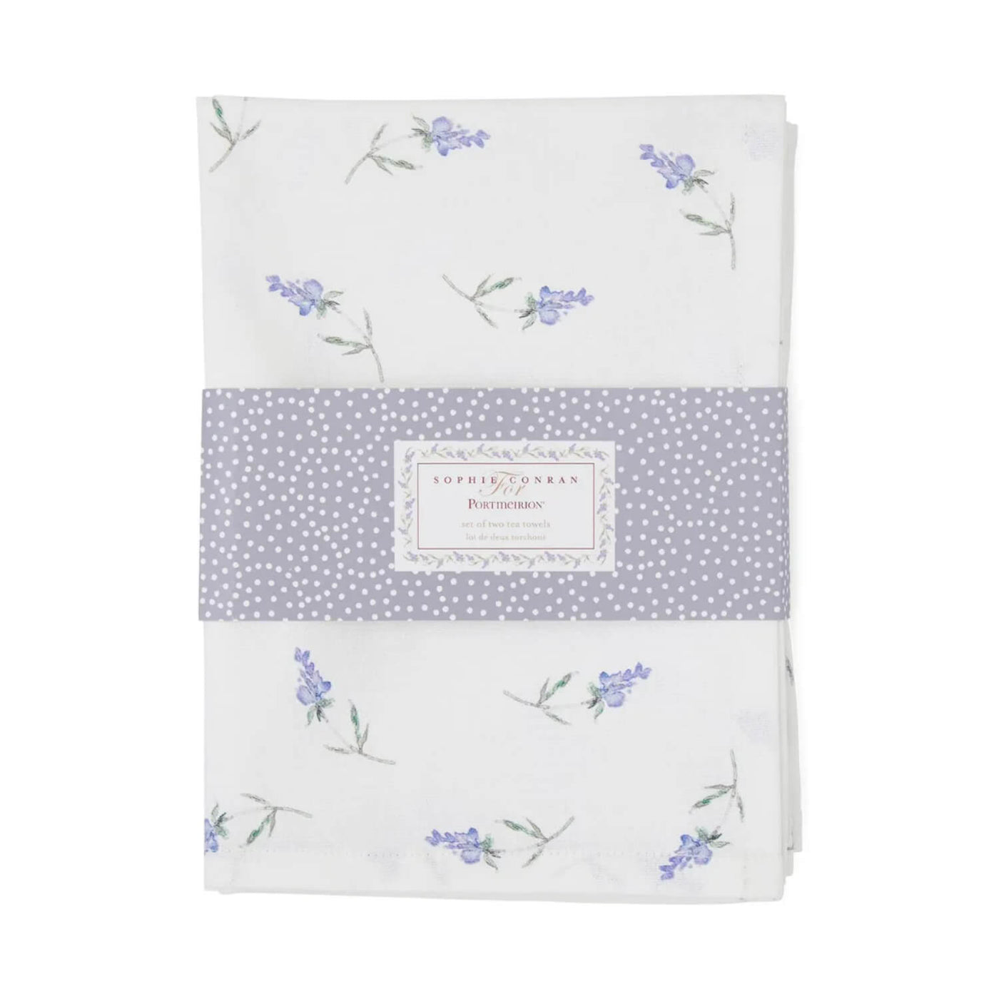 Sophie Conran Lavandula Set of 2 Tea Towels