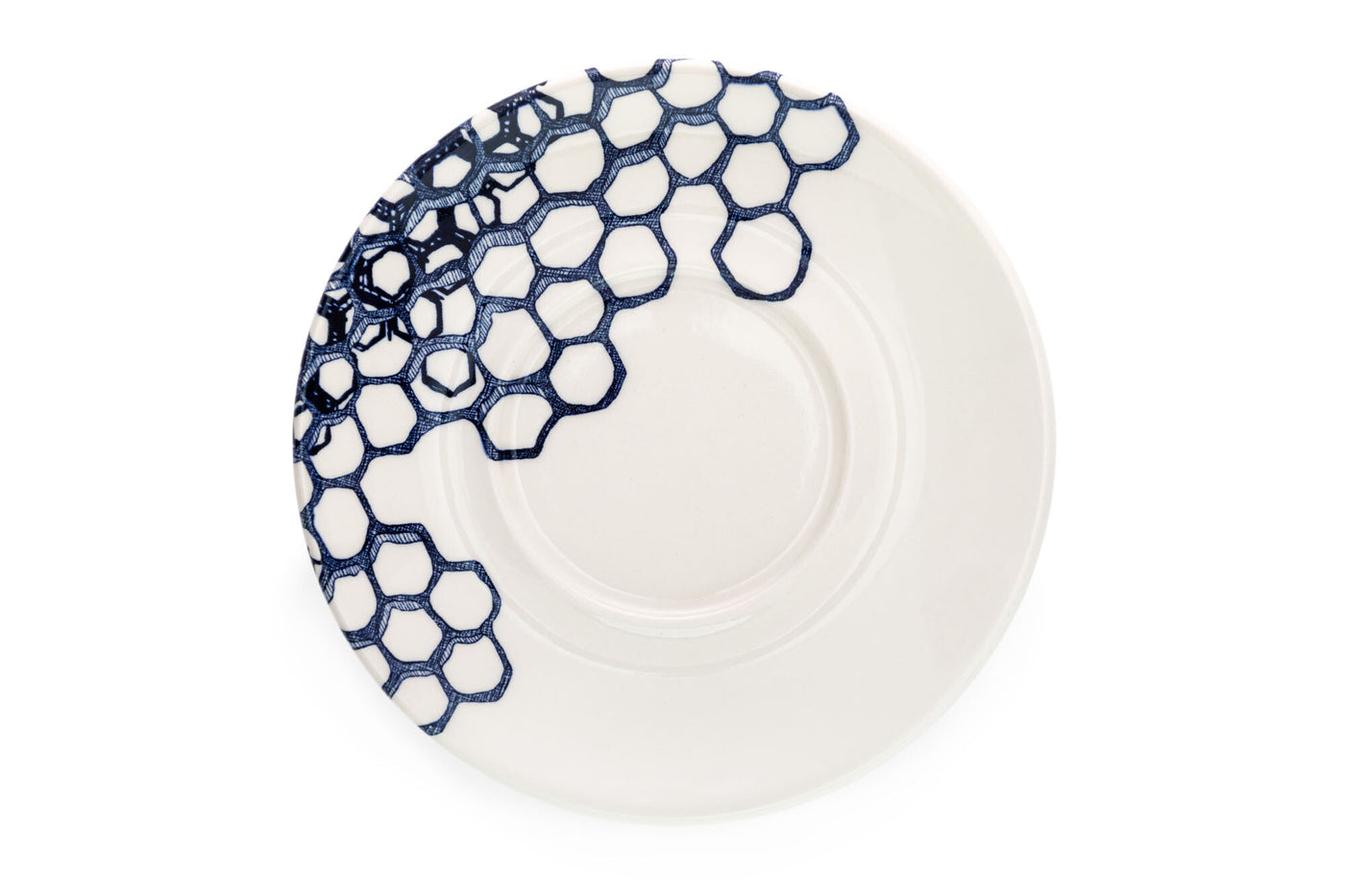 Ink Blue Pollen Espresso Saucer 12cm