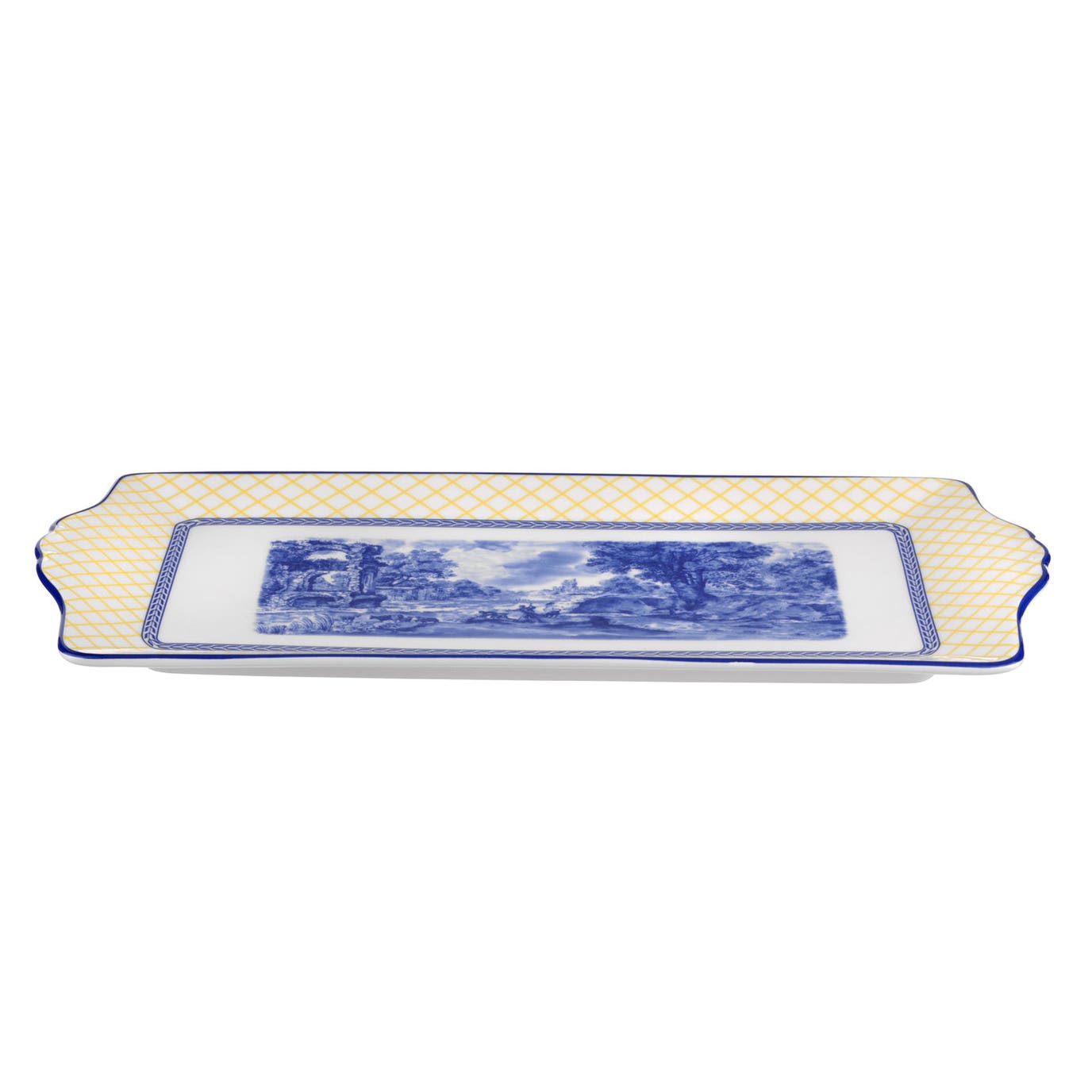 Spode Giallo Sandwich Tray