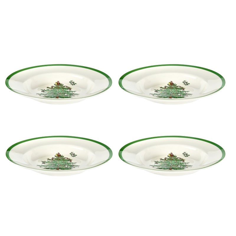 Christmas Tree Soup Plate 23cm