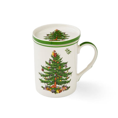 Christmas Tree Mug & Coaster Set