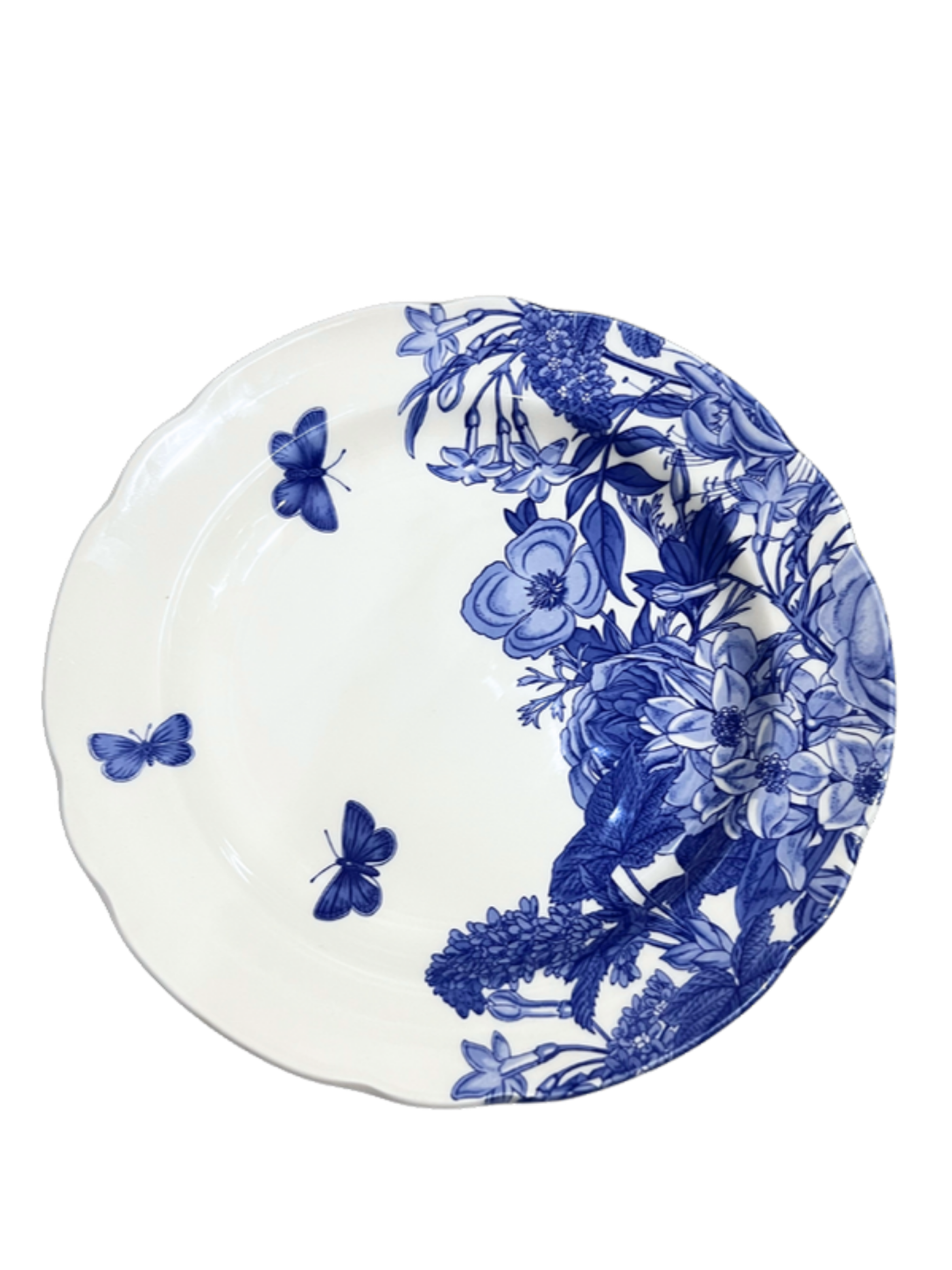 Royal Worcester  Hanbury Blue 10" plate