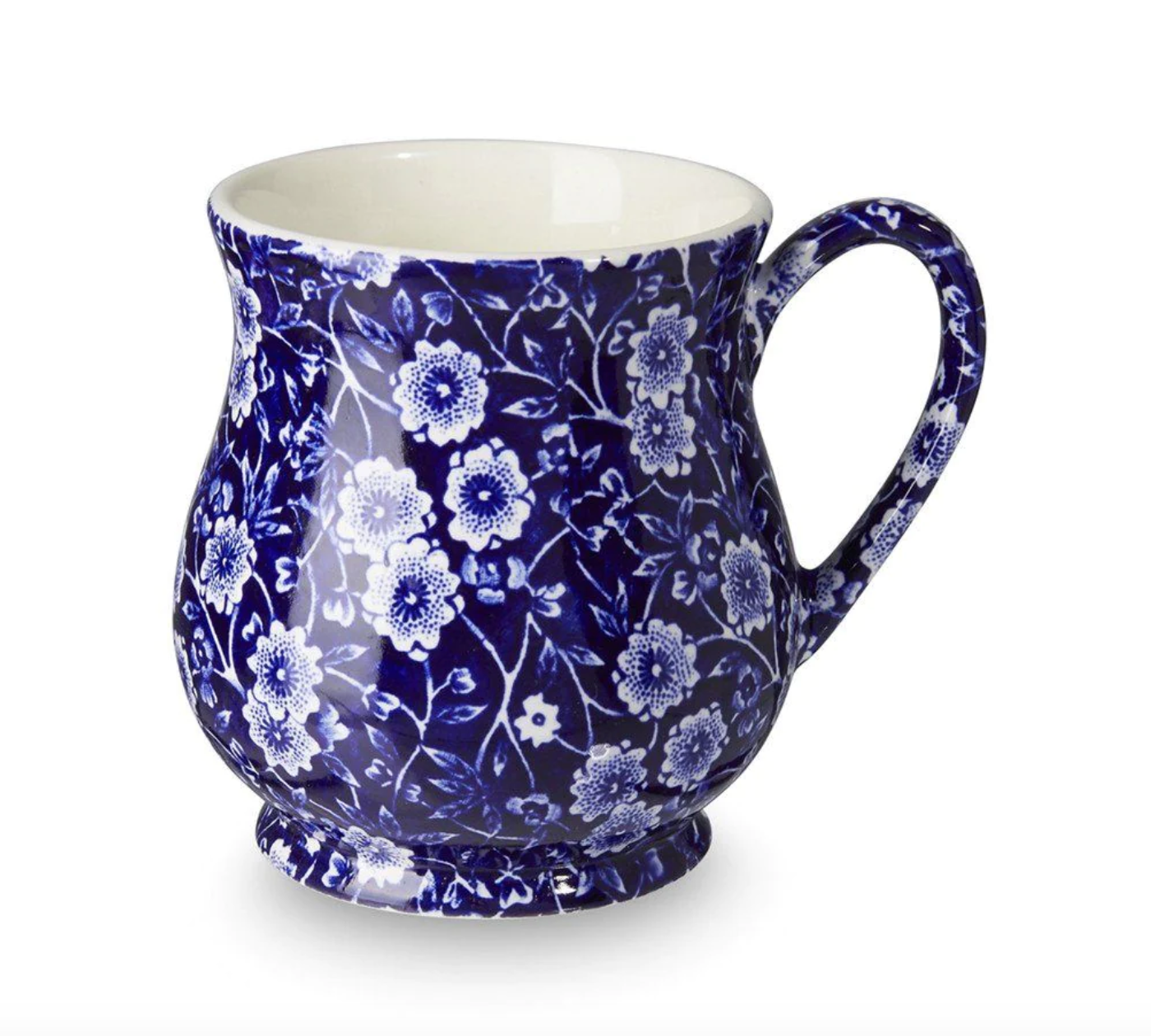 Burleigh Blue Calico Sandringham Mug 284ml