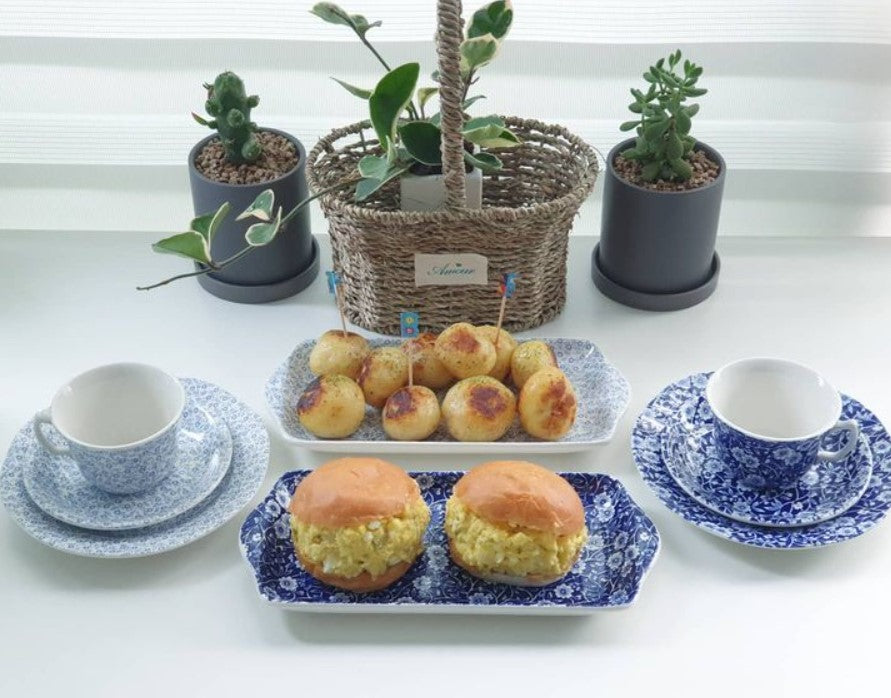 Pale Blue Felicity Tea Saucer