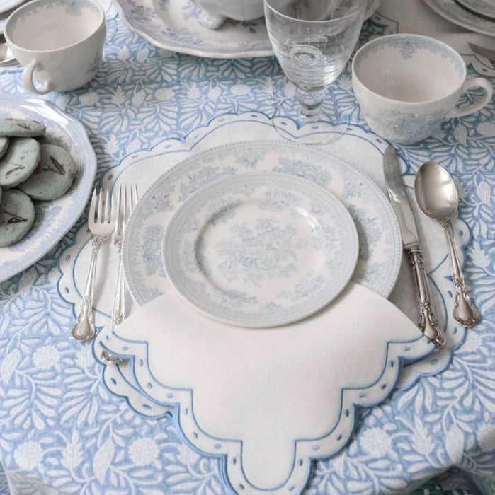 Blue Asiatic Pheasants Breakfast Saucer