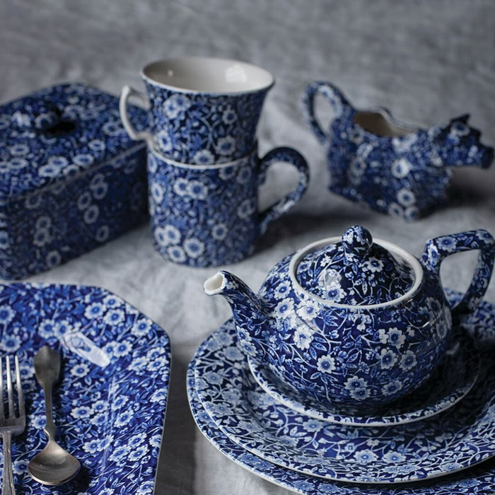 Blue Calico Teapot Small 400ml/3/4pt