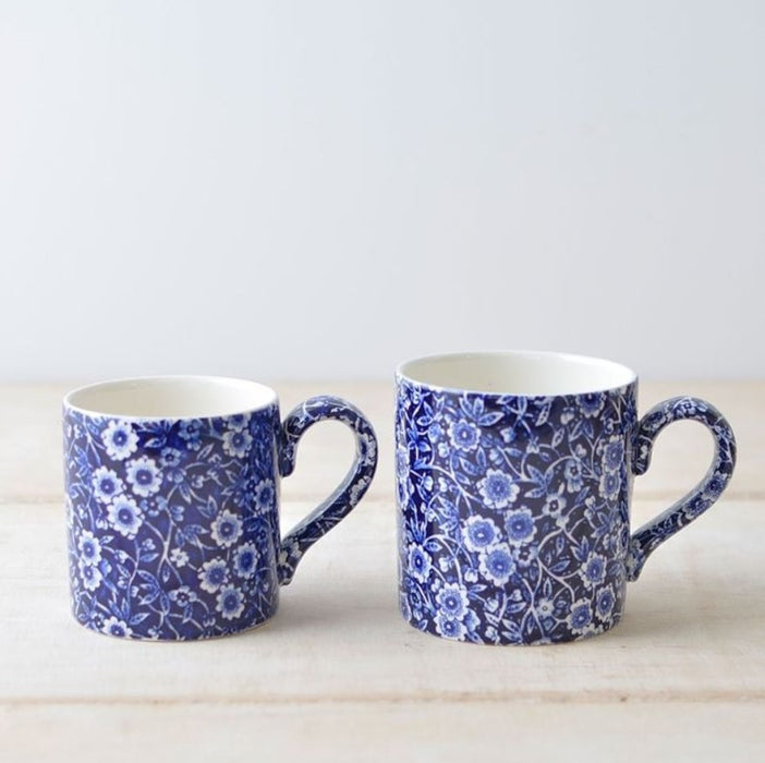 Blue Calico Mug 284ml/1/2pt