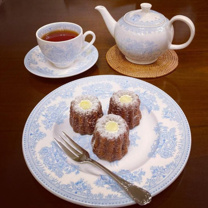 Blue Asiatic Pheasants Teacup & Saucer