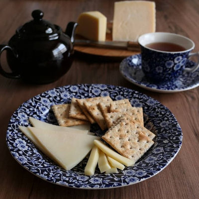 Burleigh Blue Calico Plate 21.5cm/8.5