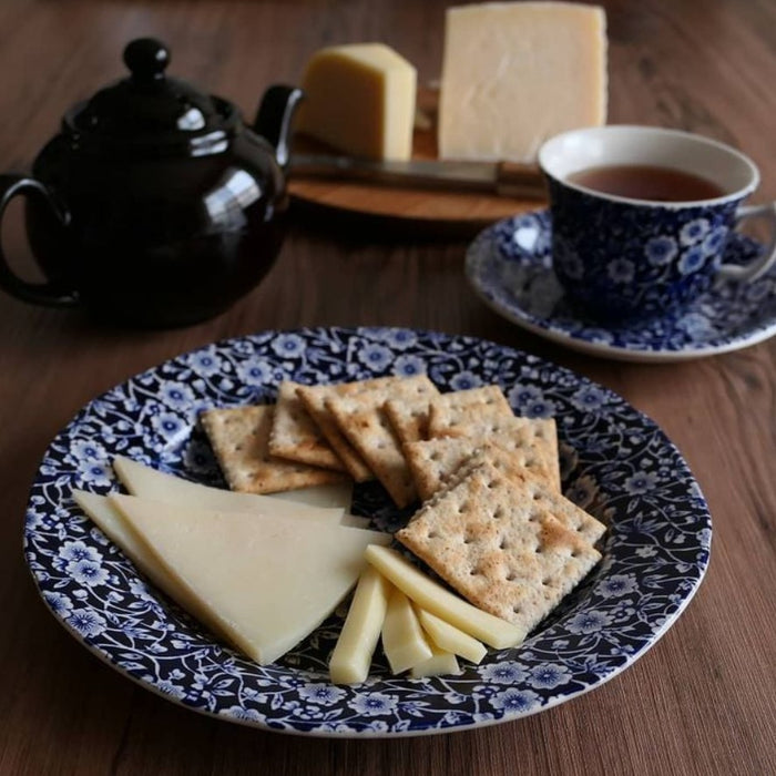 Blue Calico Plate 21.5cm/8.5