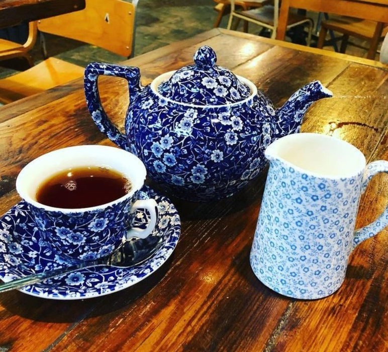 Burleigh - Blue Calico Teapot - Large